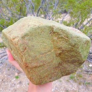 Huge Green Jasper Rough Gem Stone